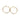 GIOVE MIO 18KT YELLOW GOLD HOOP EARRINGS