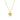 HEART CHARM IN 18KT YELLOW GOLD