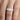 ENGAGEMENT RING SETTING IN 14KT WHITE GOLD WITH ROUND 0.18CT AND BAGUETTE 0.14CT DIAMONDS.