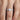 ENGAGEMENT RING SETTING IN 18KT WHITE GOLD WITH 0.56CT DIAMONDS.