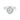ENGAGEMENT RING SETTING IN 14KT WHITE GOLD, WITH 0.33CT NATURAL DIAMONDS.