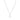 bluqueen NECKLACE IN WHITE SILVER 925