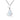 bluqueen NECKLACE IN WHITE SILVER 925