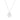bluqueen NECKLACE IN WHITE SILVER 925