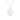 bluqueen NECKLACE IN WHITE SILVER 925
