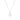 bluqueen CHAIN NECKLACE WITH 925 WHITE SILVER PENDANT