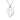bluqueen CHAIN NECKLACE WITH 925 WHITE SILVER PENDANT