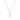 bluqueen NECKLACE IN WHITE SILVER 925