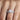 ENGAGEMENT AND WEDDING RING SET SETTING IN 14KT WHITE GOLD WITH 0.61CT DIAMONDS.