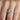 ENGAGEMENT AND WEDDING RING SET SETTING IN 14KT WHITE GOLD WITH 0.61CT DIAMONDS.