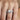 ENGAGEMENT AND WEDDING RING SET SETTING IN 14KT WHITE GOLD WITH 0.43CT DIAMONDS.