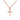 bluqueen NECKLACE IN PINK SILVER 925