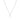bluqueen NECKLACE IN WHITE SILVER 925