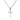bluqueen NECKLACE IN WHITE SILVER 925