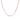 bluqueen NECKLACE IN PINK SILVER 925