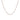 BLUQUEEN NECKLACE IN 18K 750 PINK GOLD-PLATED 925 STERLING SILVER WITH BLACK BEADS, 40-45 CM