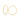 BLUQUEEN HOOP EARRINGS IN 18K 750 YELLOW GOLD-PLATED 925 STERLING SILVER