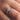 ENGAGEMENT AND WEDDING RING SET IN 14KT WHITE GOLD, WITH 0.33CT NATURAL DIAMONDS.
