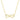 GIOVE MIO CHAIN NECKLACE WITH 925 YELLOW SILVER PENDANT