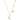 GIOVE MIO CHAIN NECKLACE WITH 925 YELLOW SILVER PENDANT