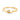 RING IN 18KT YELLOW GOLD, WITH 0.08CT NATURAL DIAMOND.