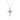 NECKLACE WITH CROSS PENDANT IN 14KT WHITE GOLD WITH EMERALDS 0.20CT AND NATURAL DIAMOND 0.10CT.