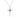 NECKLACE WITH CROSS PENDANT IN 14KT WHITE GOLD WITH EMERALD 0.20CT AND NATURAL DIAMOND 0.15CT.