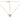 GIOVE MIO CHAIN NECKLACE WITH 925 YELLOW SILVER PENDANT