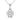 GIOVE MIO Gem Charm in 14Kt White Gold with Natural Diamonds.