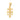 CARAVACA CROSS PENDANT IN 18KT YELLOW GOLD