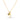 CHAIN NECKLACE WITH PADLOCK CHARM IN 18KT YELLOW GOLD