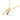CHAIN NECKLACE WITH PADLOCK CHARM IN 18KT YELLOW GOLD