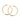 14KT YELLOW GOLD HOOP EARRINGS