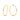 14KT YELLOW GOLD HOOP EARRINGS