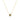 GIOVE MIO CHAIN NECKLACE WITH 925 YELLOW SILVER PENDANT