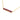GIOVE MIO CABLE CHAIN NECKLACE WITH BAR CHARM IN 10KT YELLOW GOLD, 43 CM LONG, WITH RUBY CT.