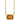 GIOVE MIO CHAIN NECKLACE WITH PENDANT IN 14KT YELLOW GOLD, 45 CM LONG, WITH CITRINE CT.