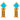 GIOVE MIO EARRINGS IN 14KT YELLOW GOLD, WITH TURQUOISE CT. AND CITRINE CT.