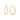 GIOVE MIO 14KT YELLOW GOLD HOOP EARRINGS