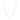 GIOVE MIO NECKLACE IN 14KT YELLOW GOLD, 45 CM LONG