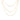 GIOVE MIO NECKLACE IN 14KT YELLOW GOLD, 50 CM LONG
