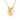 GIOVE MIO CHAIN NECKLACE WITH INITIAL CHARM IN 18KT YELLOW GOLD PLATED 925 SILVER, WITH CT PEARL.