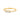 GIOVE MIO TRILOGY RING IN 18KT YELLOW GOLD WITH 0.18CT NATURAL ROUND DIAMONDS.