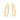 GIOVE MIO 18KT YELLOW GOLD HOOP EARRINGS