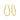 GIOVE MIO 18KT YELLOW GOLD HOOP EARRINGS