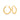 GIOVE MIO 18KT YELLOW GOLD HOOP EARRINGS