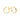 GIOVE MIO 18KT YELLOW GOLD HOOP EARRINGS
