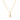 GIOVE MIO FASHION PENDANT IN 18KT YELLOW GOLD