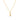 GIOVE MIO FASHION PENDANT IN 18KT YELLOW GOLD