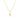 GIOVE MIO HEART PENDANT IN 18KT YELLOW GOLD